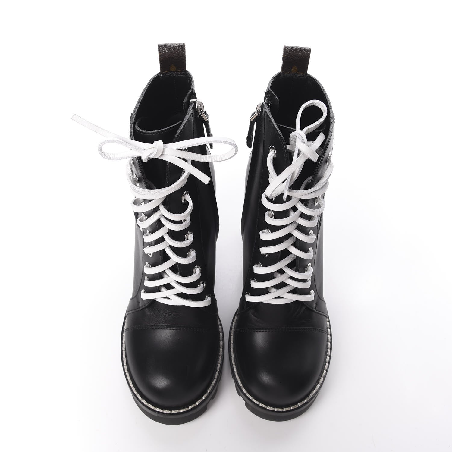 Louis Vuitton Calfskin Star Trail Ankle Boots 39 Black 5 of 10