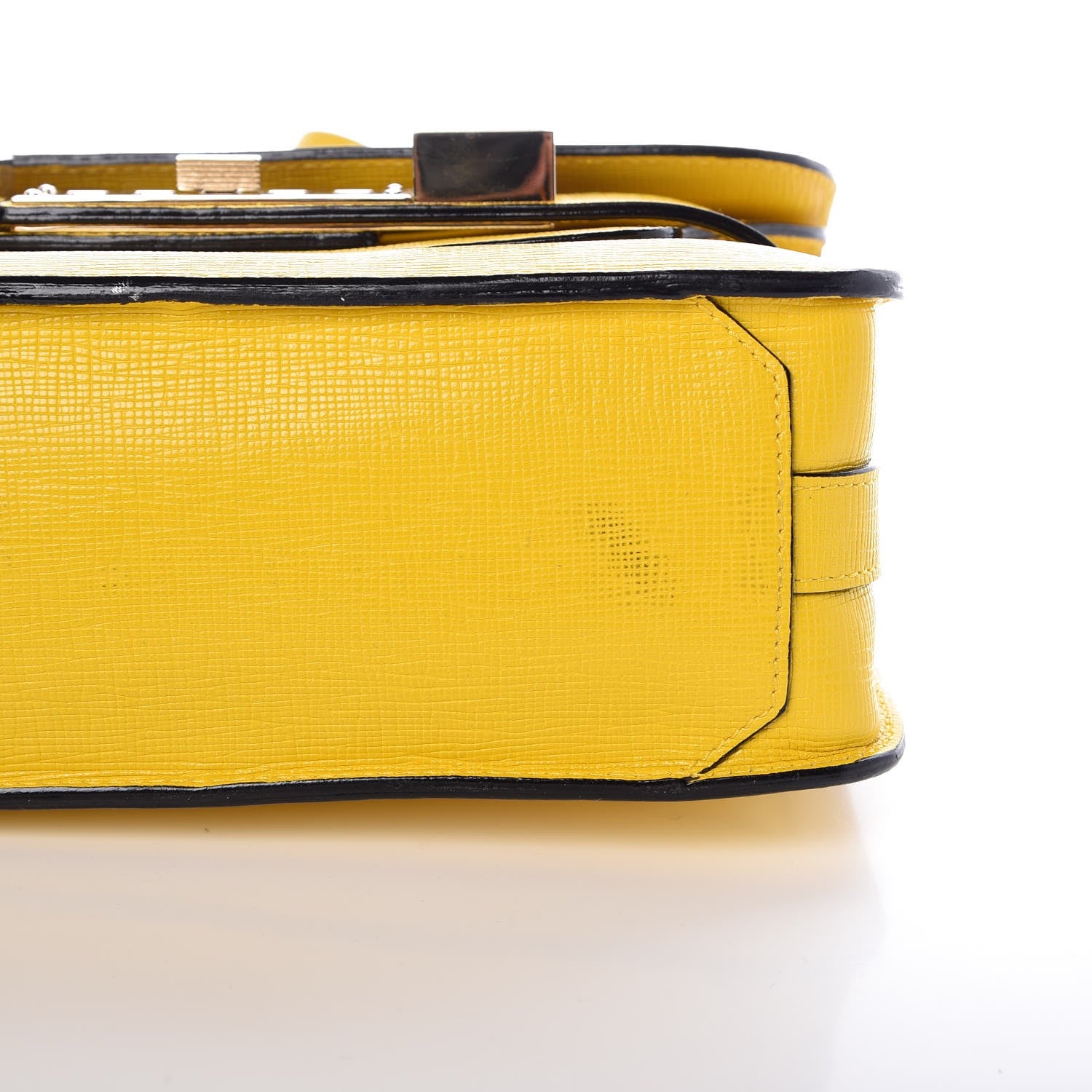 Proenza Schouler New Linosa Mini PS11 Classic Shoulder Bag Tropical Yellow 8 of 9