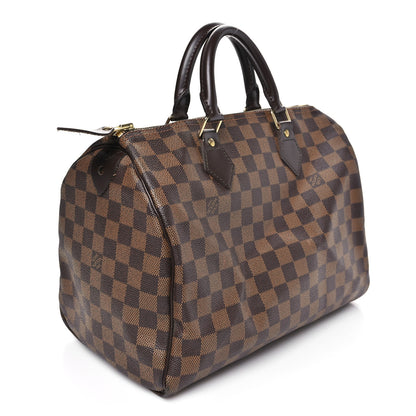 Louis Vuitton Damier Ebene Speedy 30 3 of 11