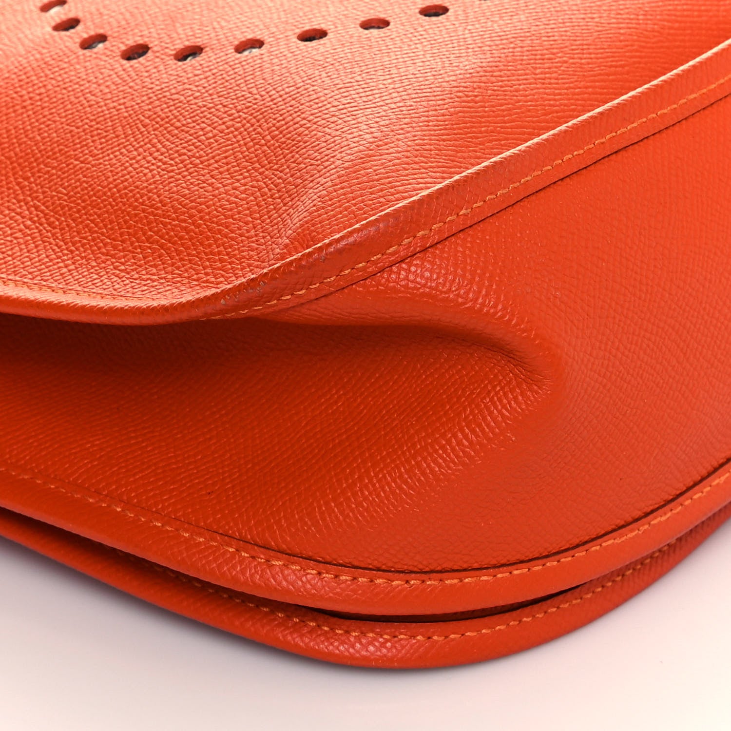 Hermes Epsom Evelyne III GM Orange 8 of 11