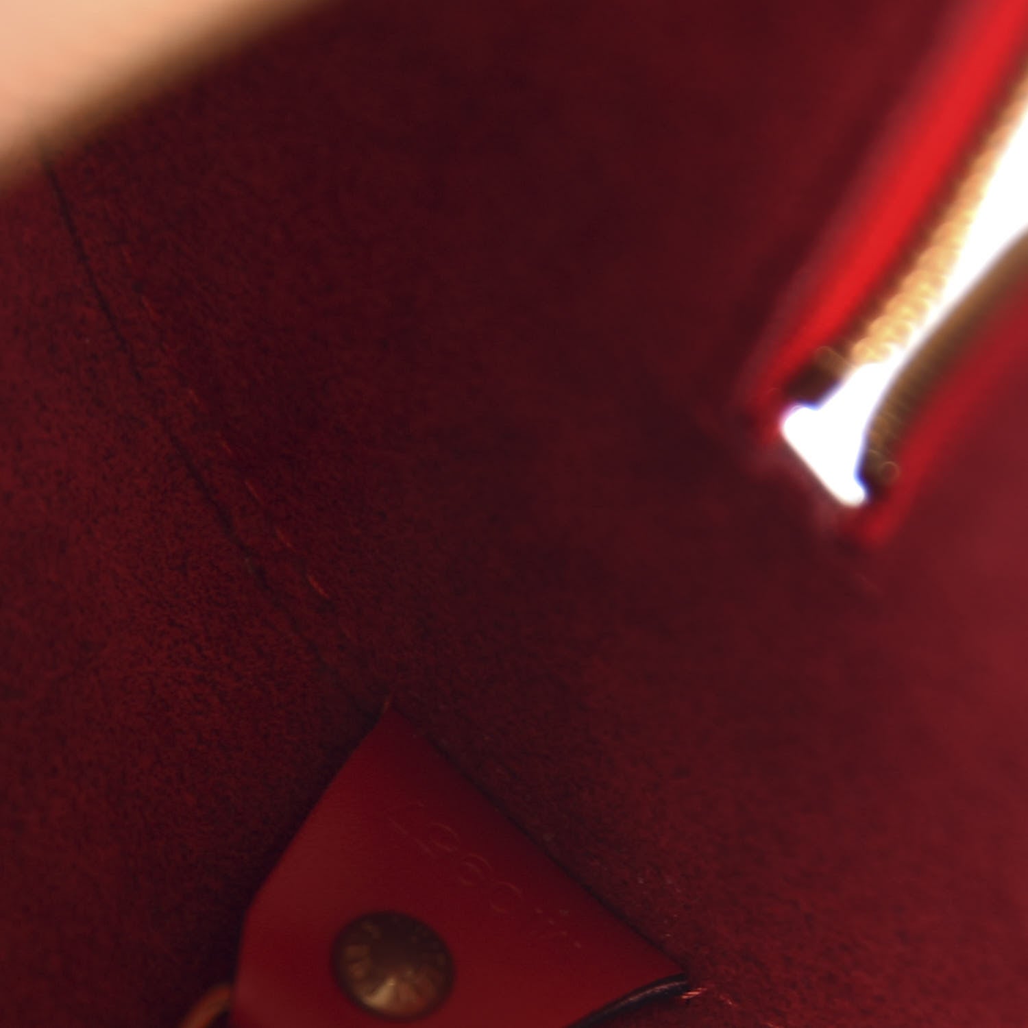 Louis Vuitton Epi Soufflot Castillan Red 8 of 9