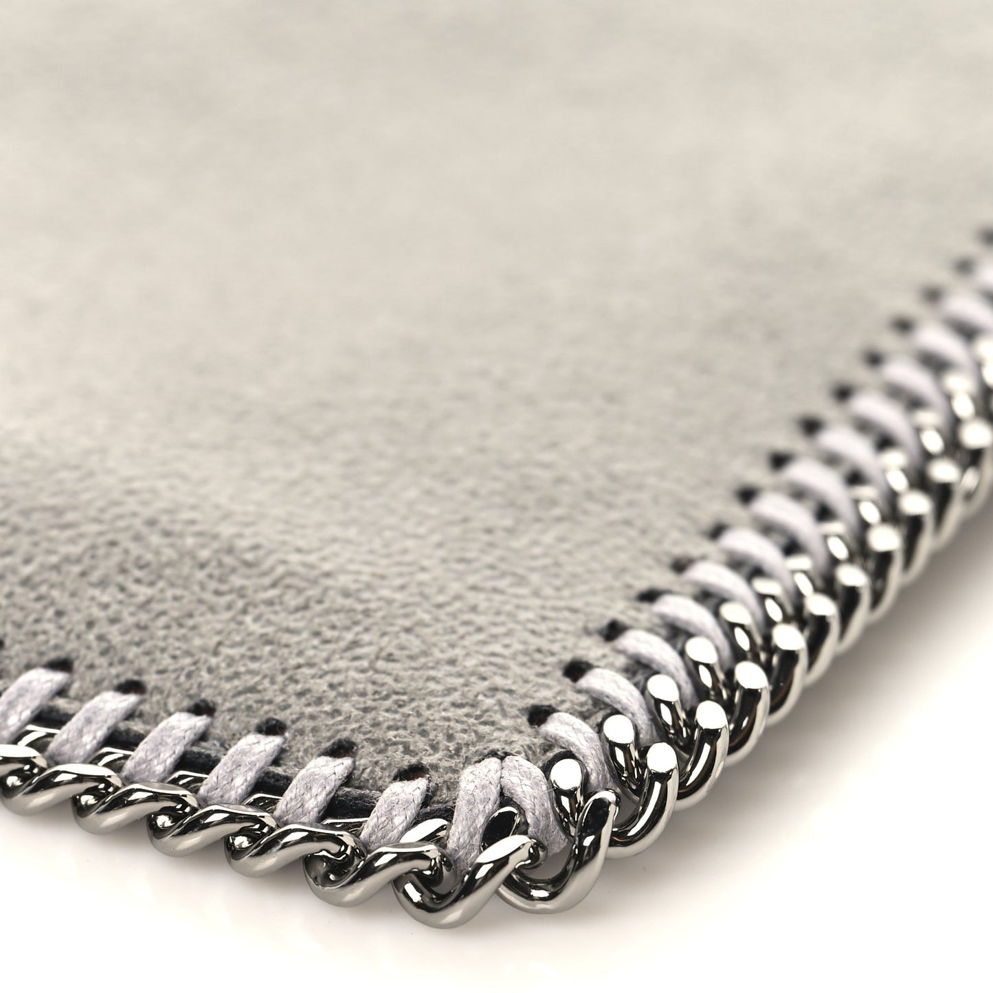 Shaggy Deer Falabella Clutch Grey