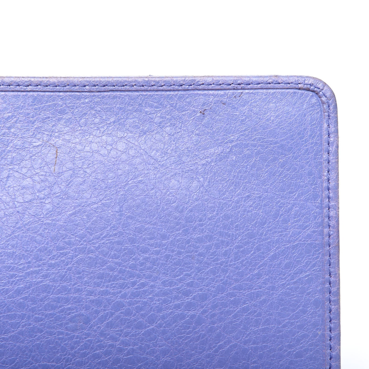 Agneau Giant 12 Gold Hardware Money Wallet Mauve