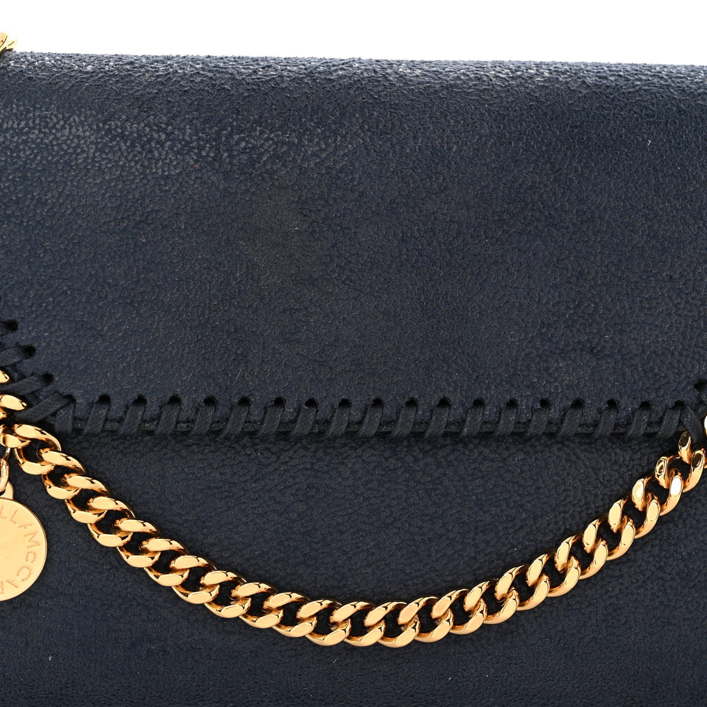 Shaggy Deer Falabella Mini Crossbody Bag Navy