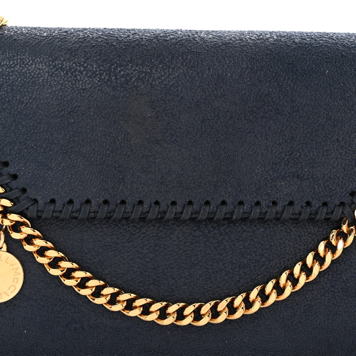 Stella McCartney Shaggy Deer Falabella Mini Crossbody Bag Navy 7 of 9