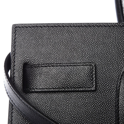 Saint Laurent Grain De Poudre Small Sac De Jour Black 12 of 12