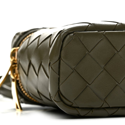 Bottega Veneta Calfskin Intrecciato Bang Bang Vanity Case Cypress 9 of 13