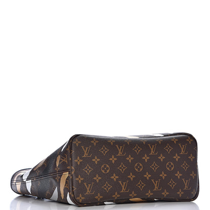 Louis Vuitton X LOL Monogram Neverfull MM Gold Silver 4 of 11