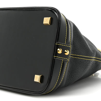 Louis Vuitton Suhali Lockit GM Black 7 of 13