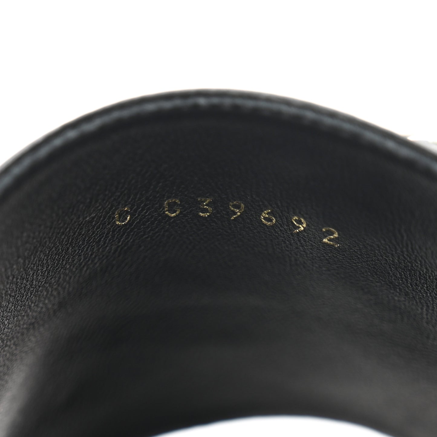 Lambskin Pearl Crystal CC Mules Sandals 37 Black