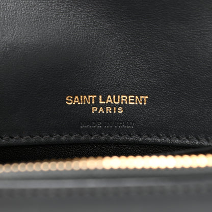 Saint Laurent Smooth Calfskin Monogram Kate Belt Bag Marine 5 of 10