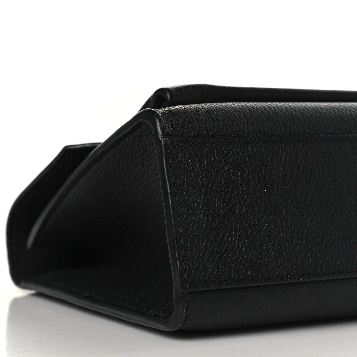 Louis Vuitton Soft Calfskin Mylockme Chain Bag BB Black 7 of 9