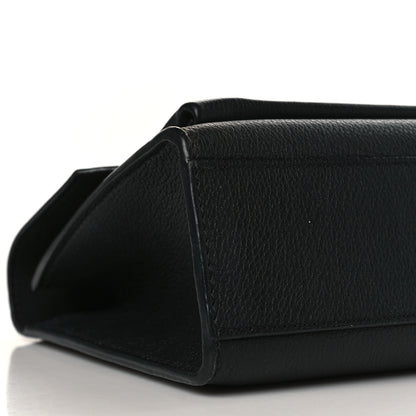 Louis Vuitton Soft Calfskin Mylockme Chain Bag BB Black 7 of 9