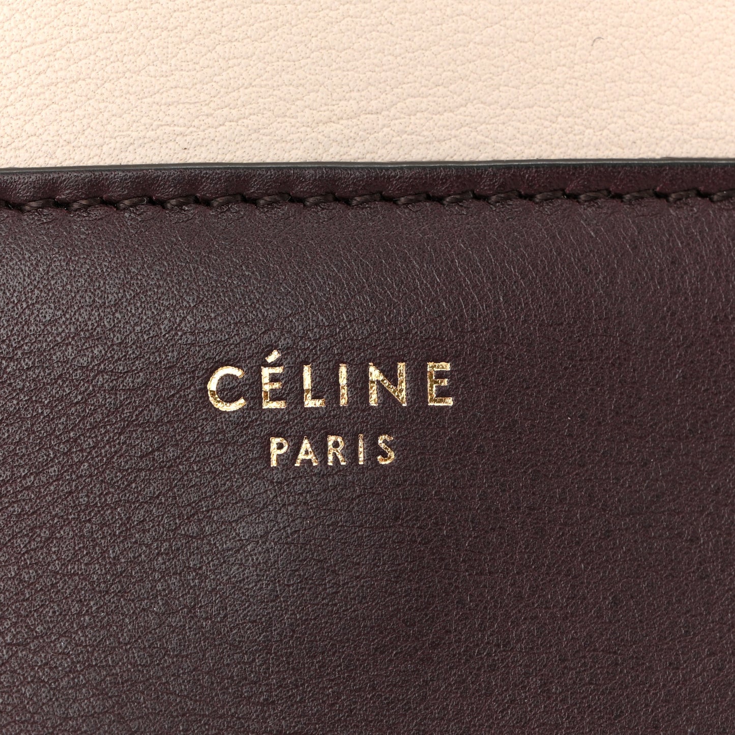 Shiny Smooth Calfskin Medium Frame Shoulder Bag Velvet Desert