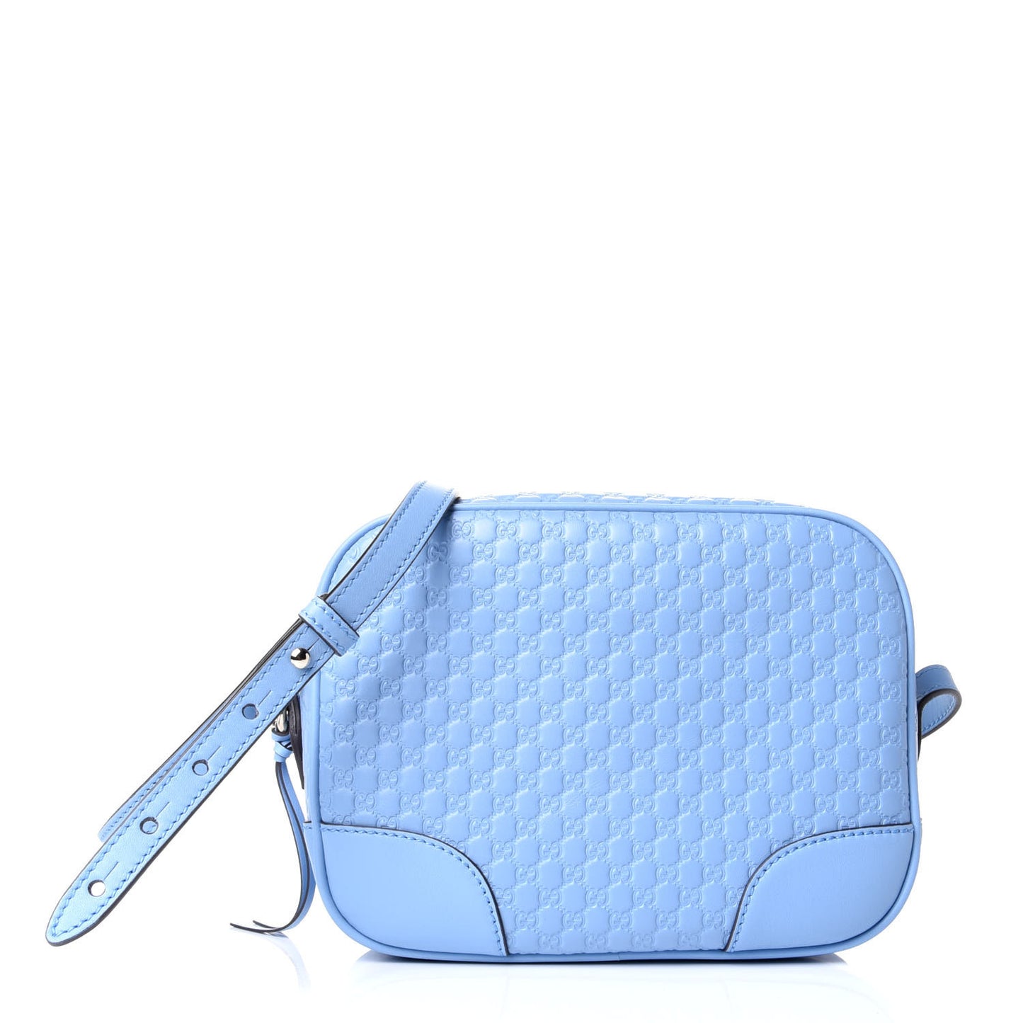 Microguccissima Mini Bree Messenger Bag Mineral Blue