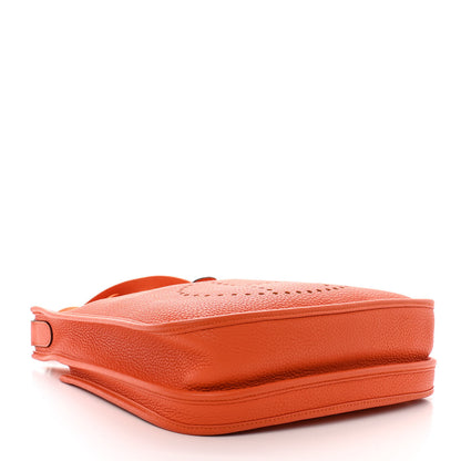 Hermes Taurillon Clemence Evelyne III PM Feu 4 of 12