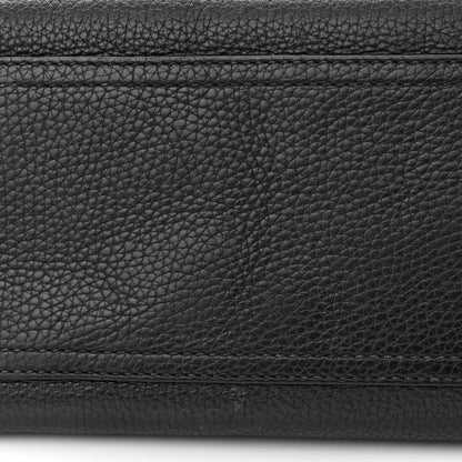 Gucci Calfskin Small GG Marmont Top Handle Bag Black 11 of 14