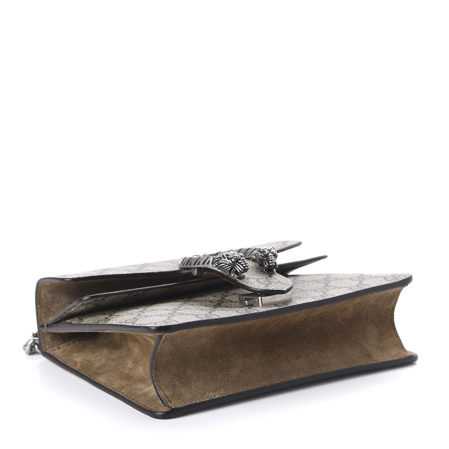 Gucci GG Supreme Monogram Mini Dionysus Shoulder Bag Taupe 4 of 11
