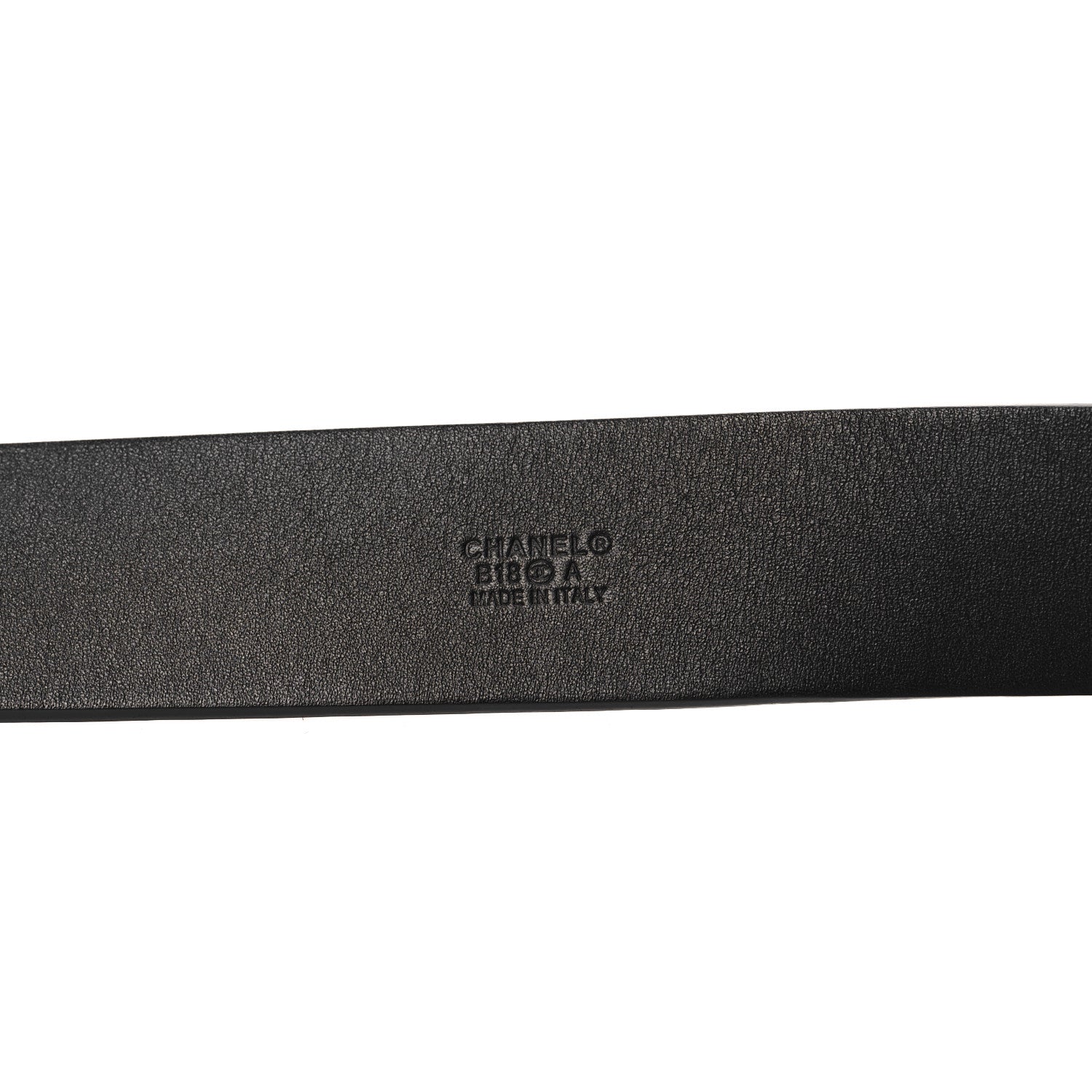 Chanel Glazed Calfskin CC Belt 75 30 Black 5 of 7