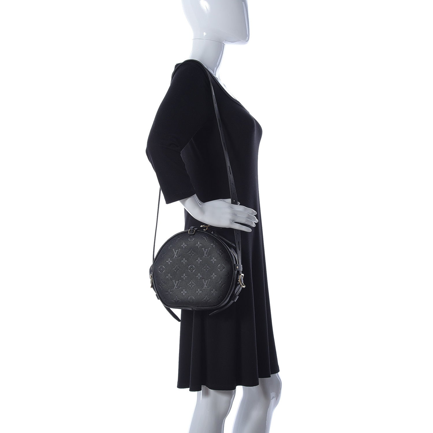 Louis Vuitton Empreinte Boite Chapeau Souple MM Black 2 of 10