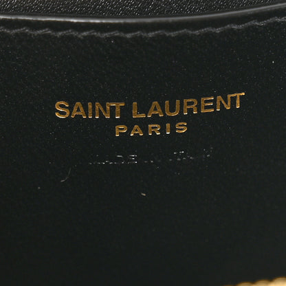 Saint Laurent Lambskin Quilted Mini Gaby Vanity Case Black 6 of 12