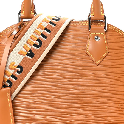 Louis Vuitton Epi Jacquard Alma BB Honey Gold 7 of 11