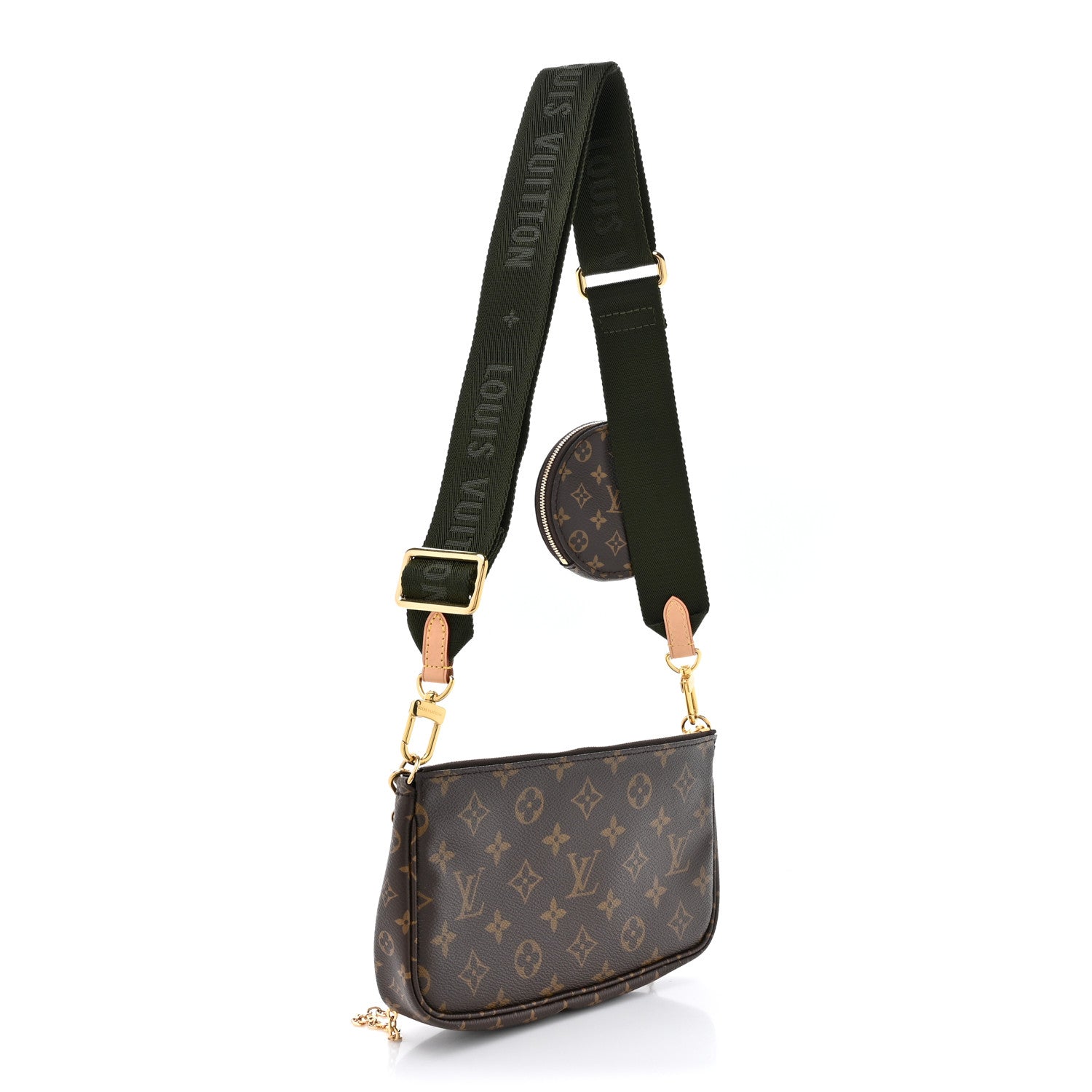 Louis Vuitton Monogram Multi Pochette Accessories Kaki 3 of 13