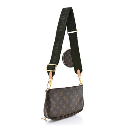 Louis Vuitton Monogram Multi Pochette Accessories Kaki 3 of 13
