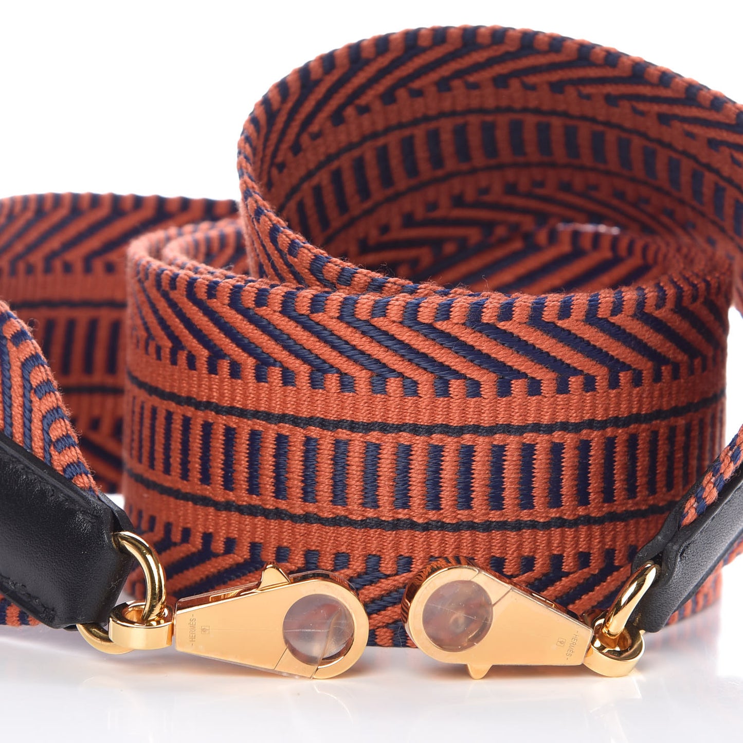 Toile Swift 50mm Sangle Cavale Shoulder Strap Bleu Indigo Terre Battue Black