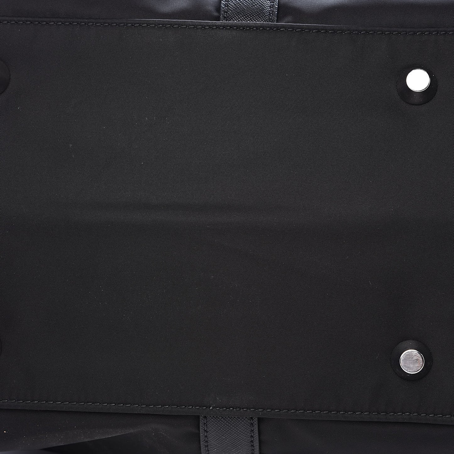 Tessuto Nylon Saffiano Viaggio Duffle Black