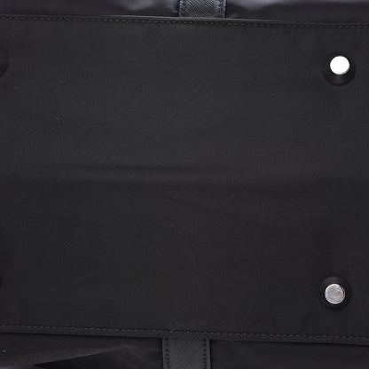 Prada Tessuto Nylon Saffiano Viaggio Duffle Black 10 of 13