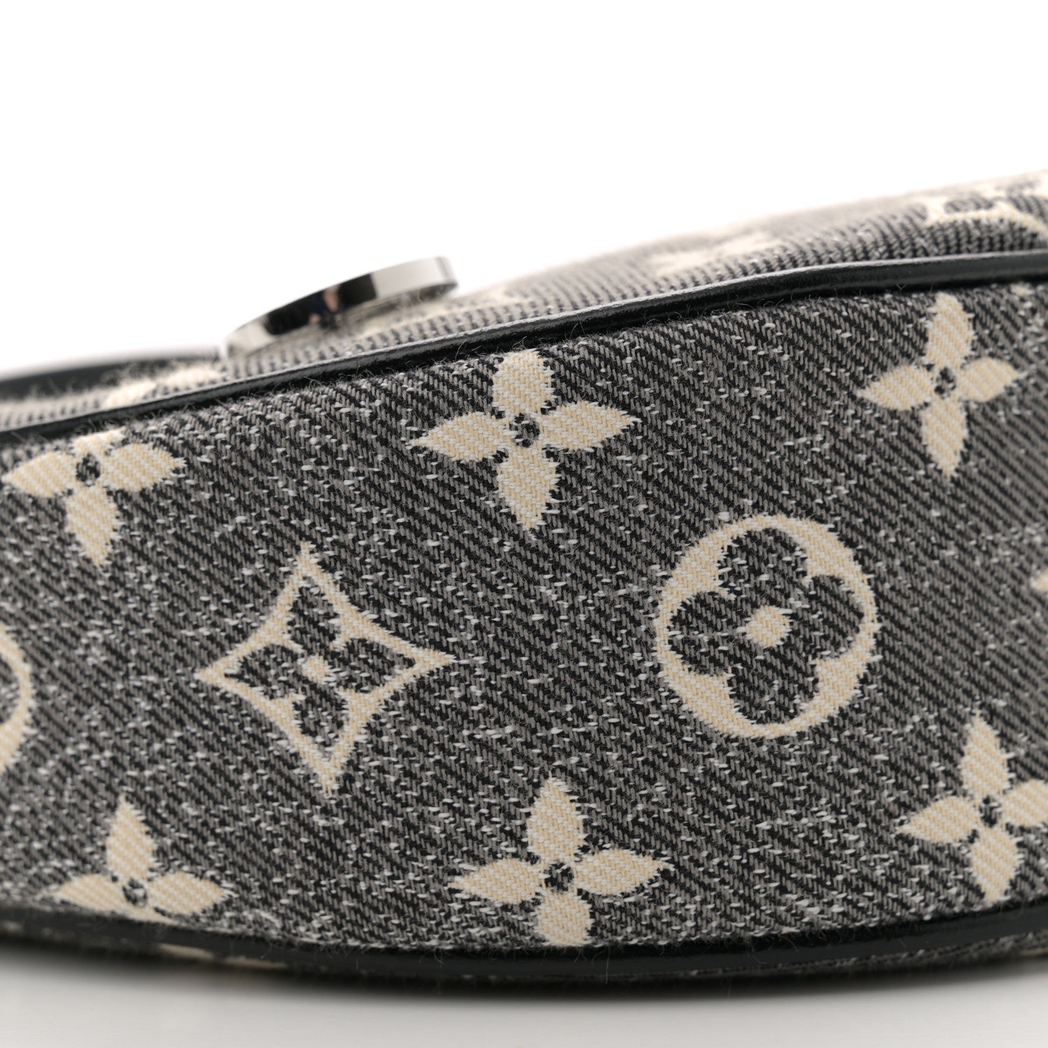 Louis Vuitton Monogram Jacquard Denim Loop Black 8 of 9