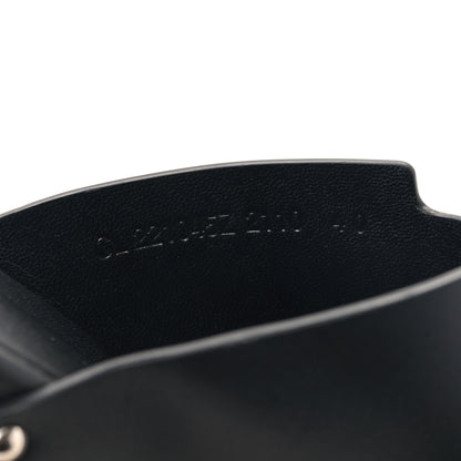 Hermes Calfskin Ellipse Sandals 40 Black 8 of 9