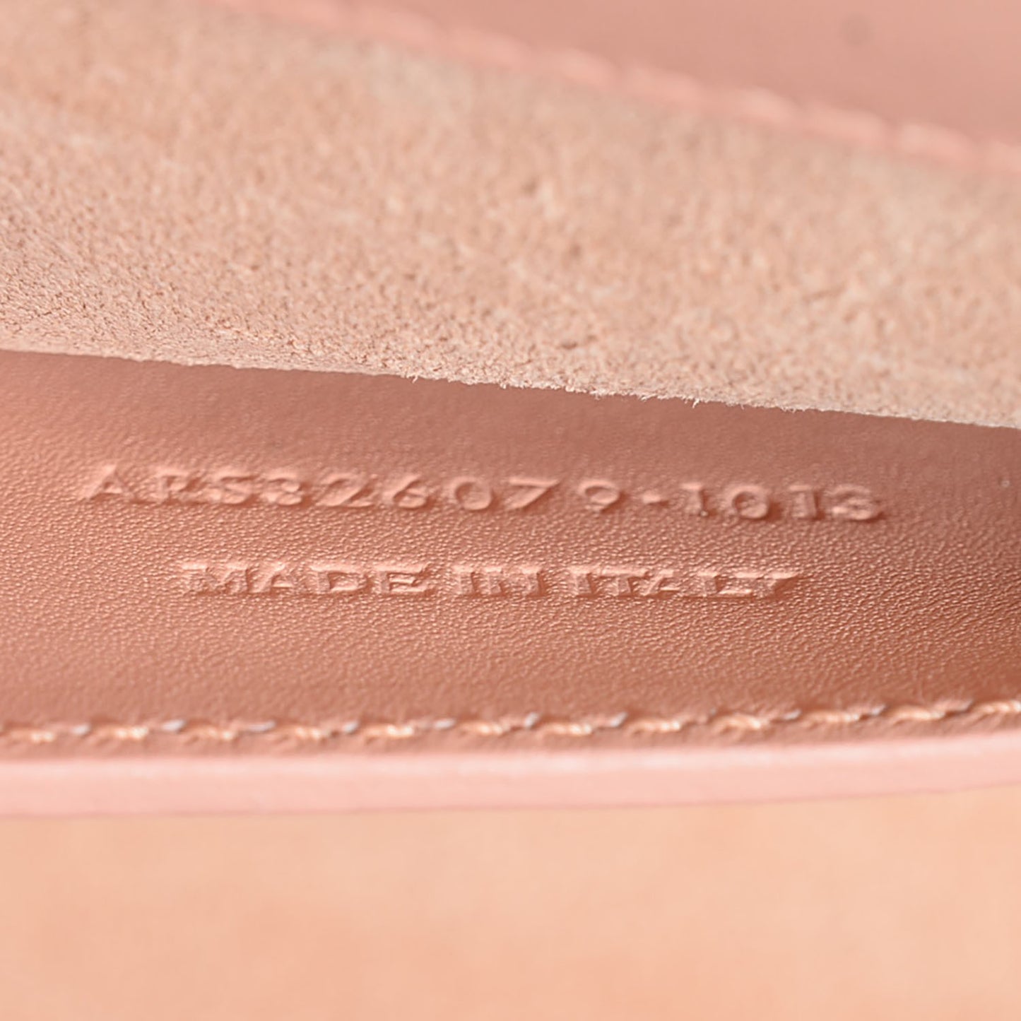 Smooth Calfskin Classic Monogram Clutch Blush