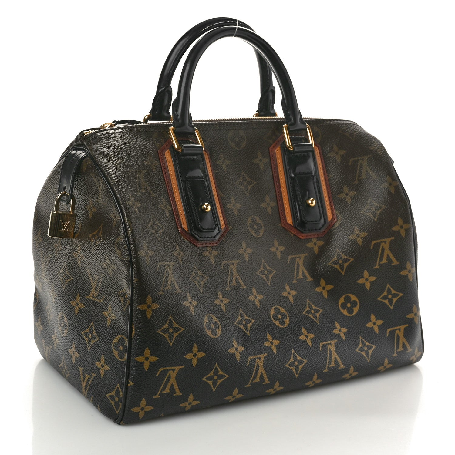 Louis Vuitton Monogram Mirage Speedy 30 Black 3 of 10