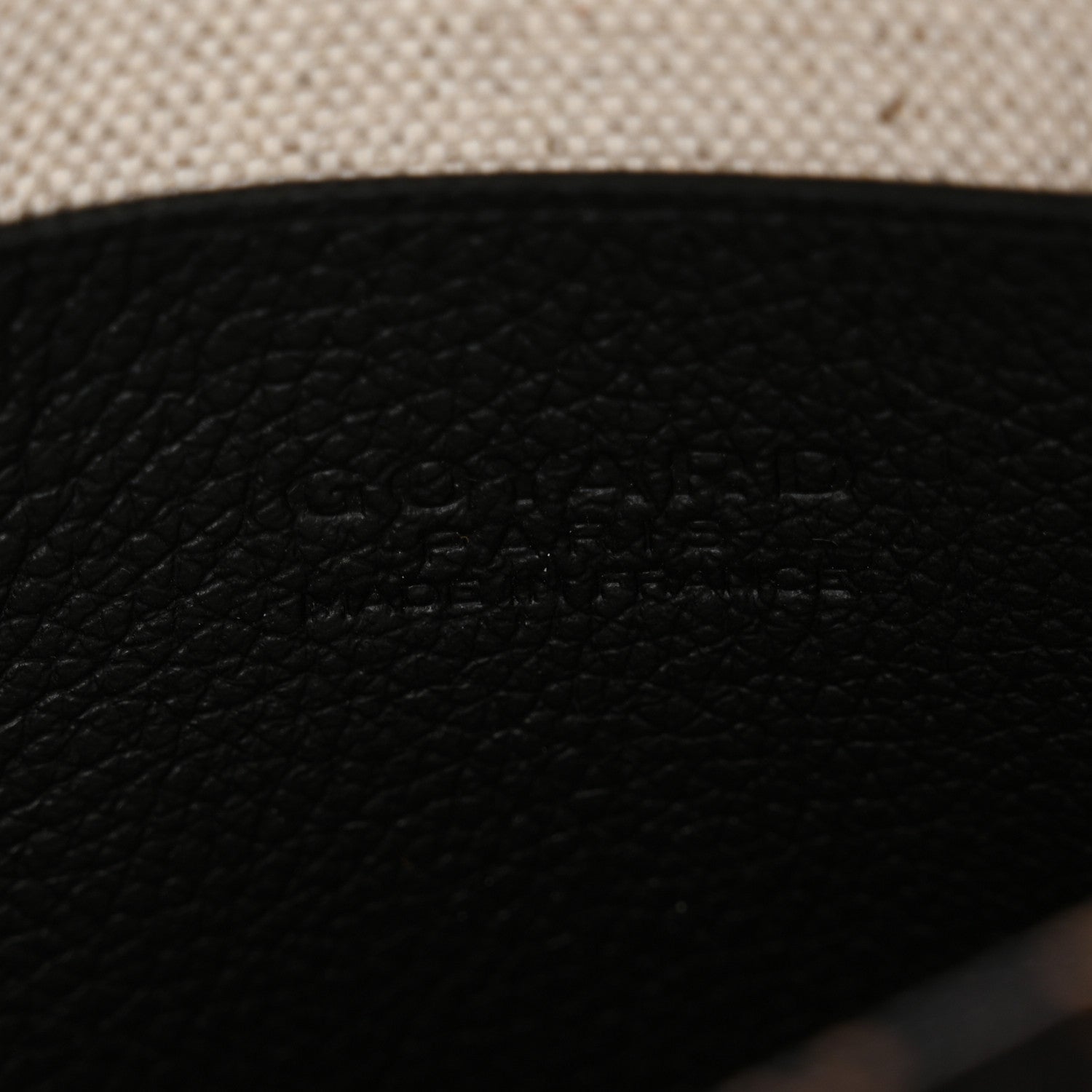 Goyard Goyardine Plumet Wallet Clutch Black 6 of 9