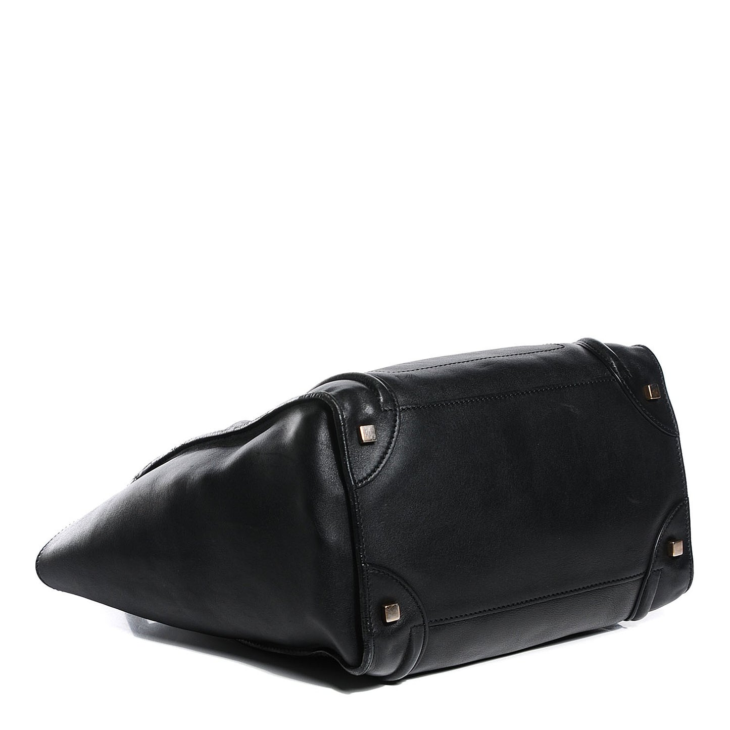 Smooth Calfskin Mini Luggage Black