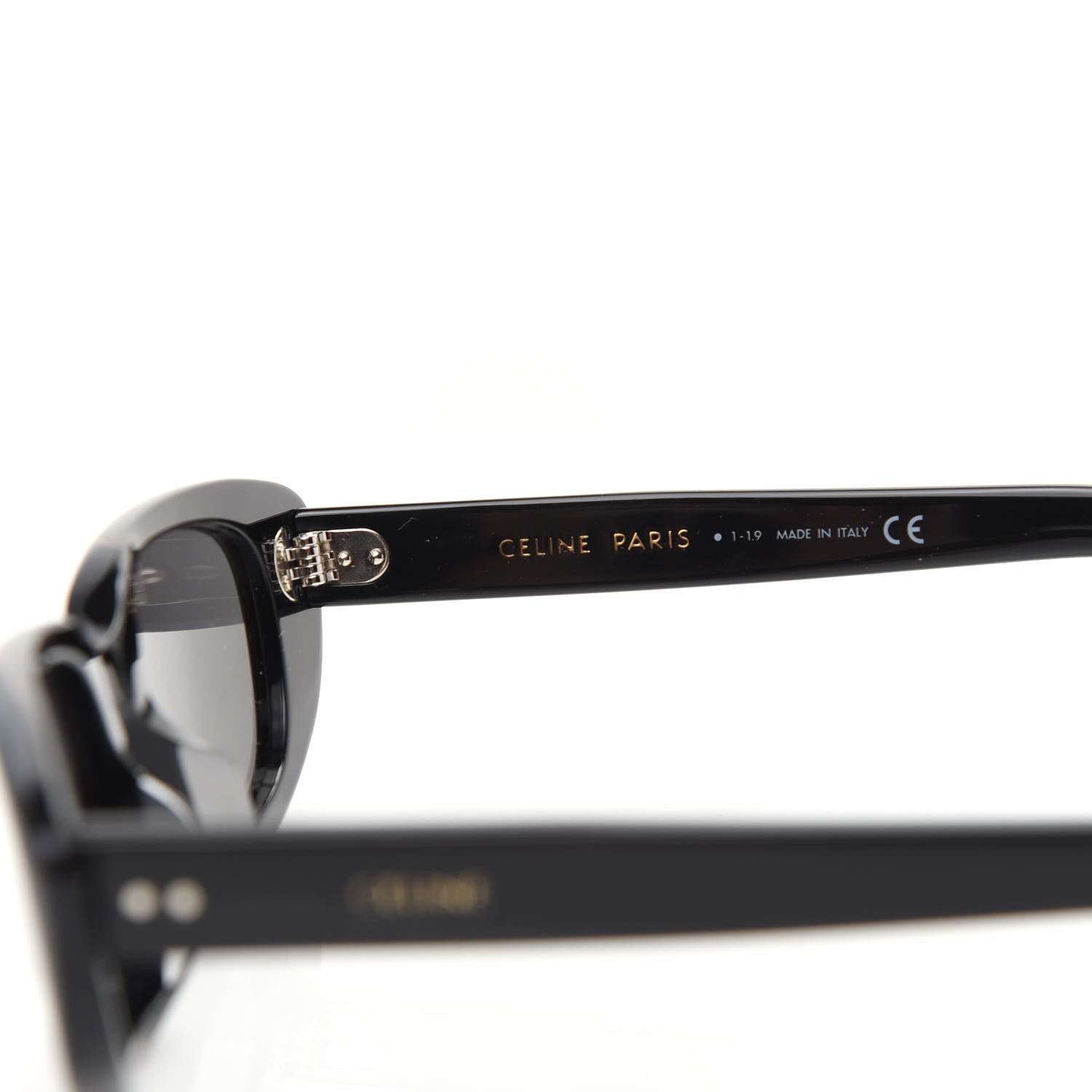 Celine Acetate Cat Eye Sunglasses CL40095U Black 5 of 6