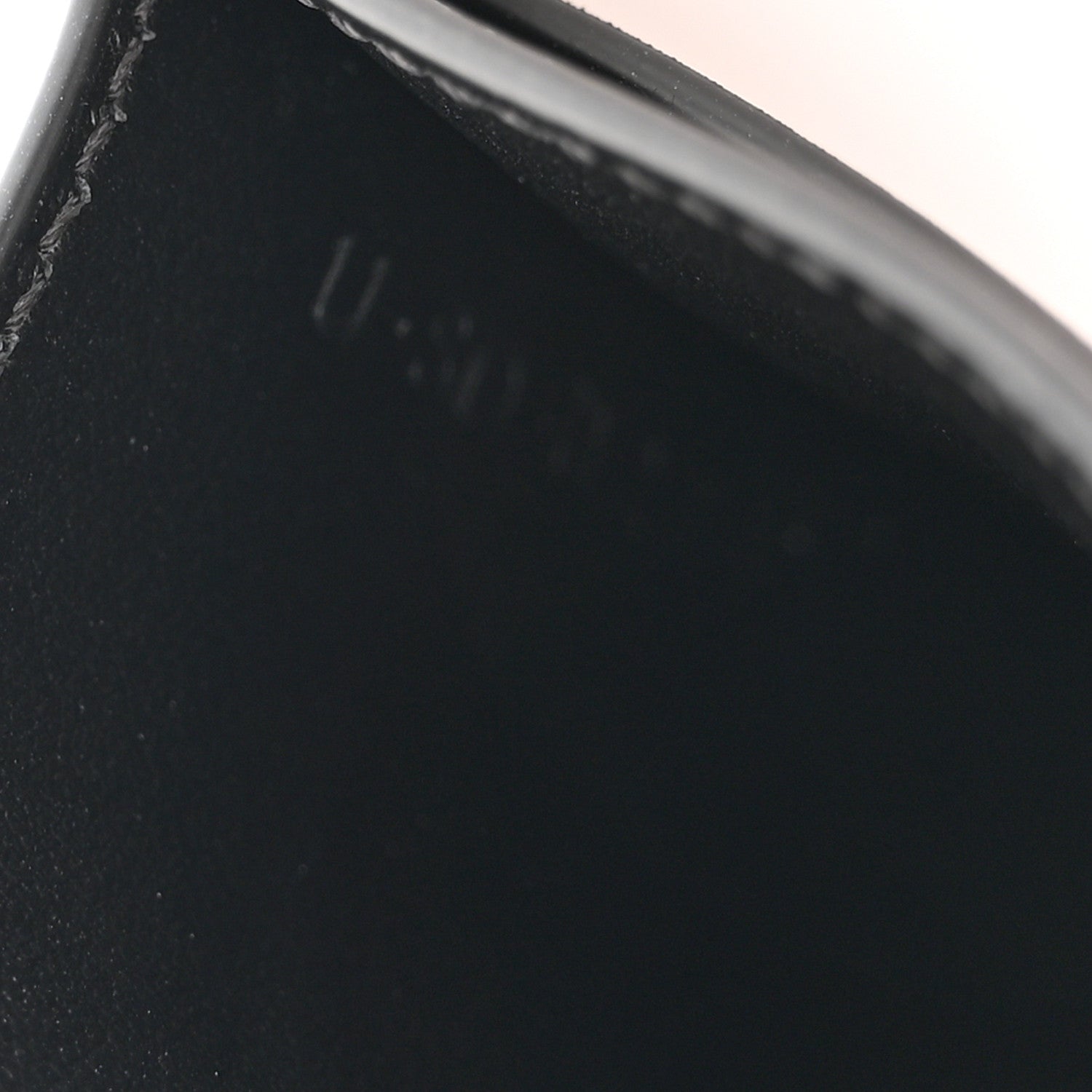 Celine Smooth Lambskin Triomphe Card Holder Black 8 of 8