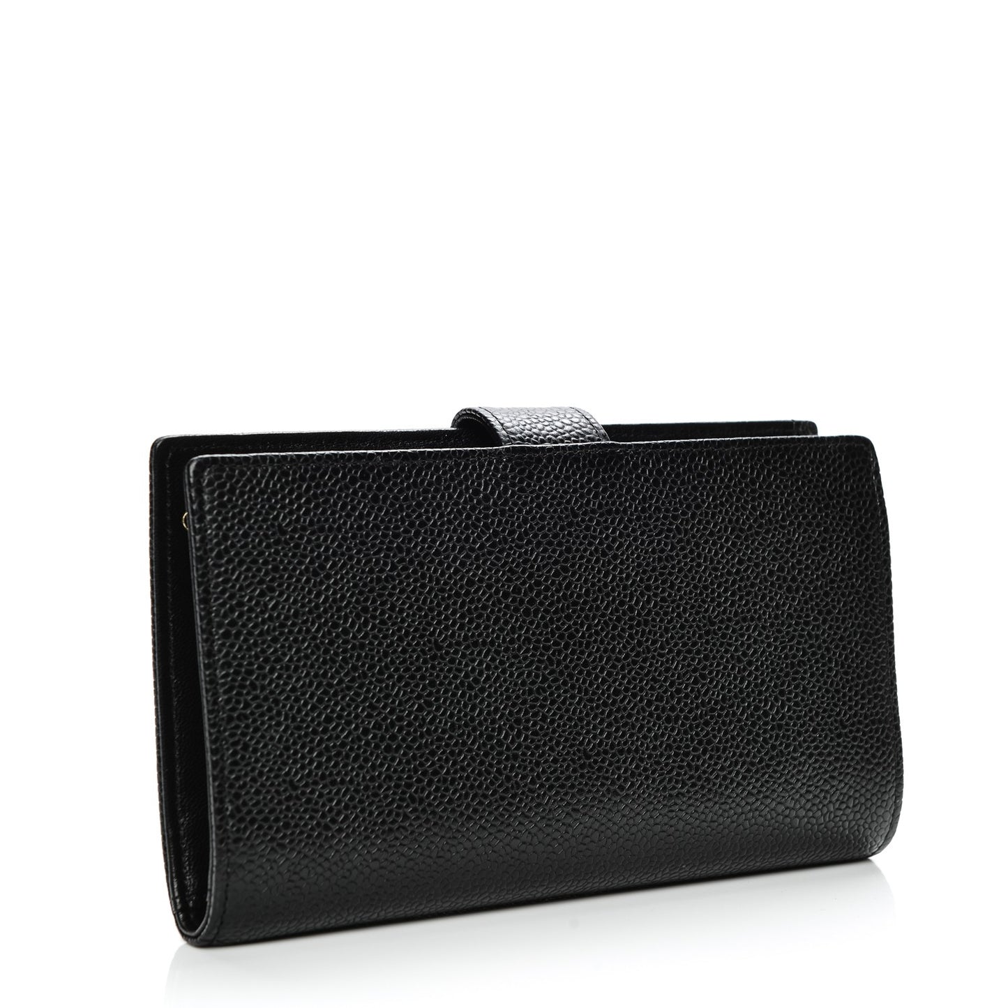 Caviar Timeless CC French Wallet Black
