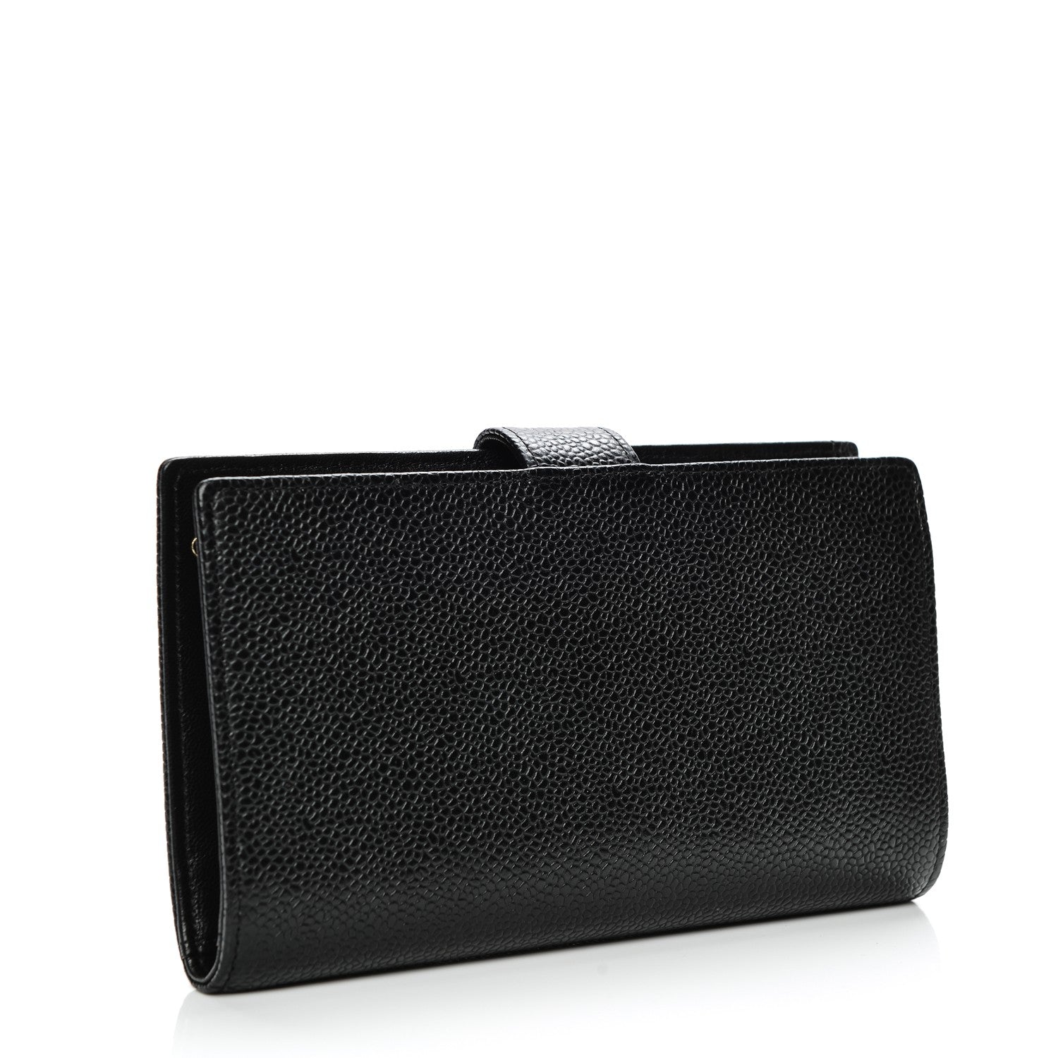 Chanel Caviar Timeless CC French Wallet Black 3 of 8