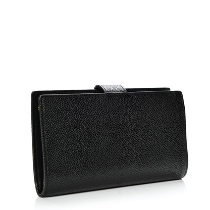 Chanel Caviar Timeless CC French Wallet Black 3 of 8