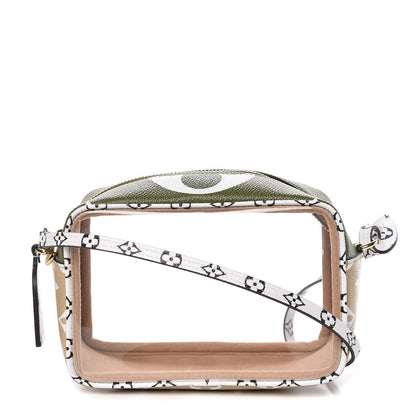 Louis Vuitton Monogram Giant Beach Pouch Kaki 1 of 8