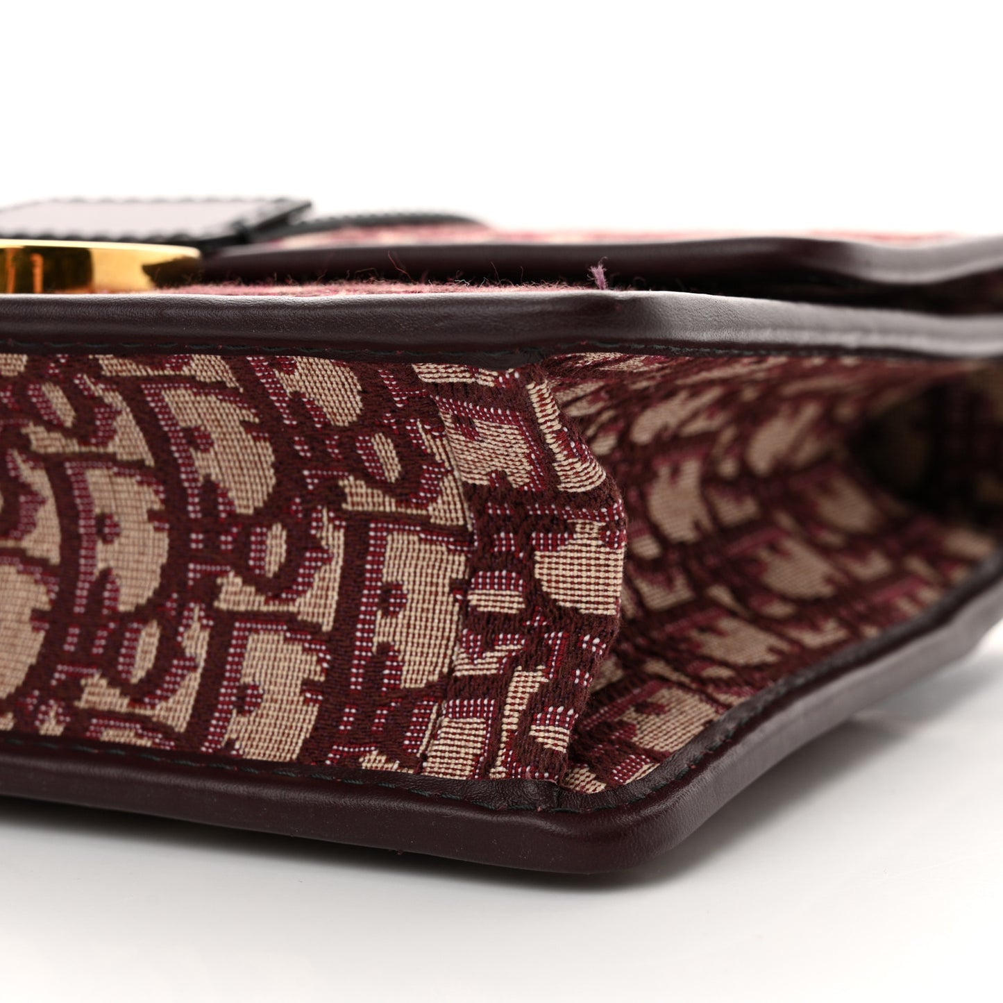 Oblique 30 Montaigne Flap Bag Burgundy