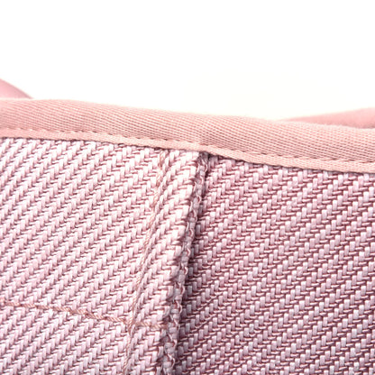 Chanel Mixed Fibers Calfskin Medium Deauville Tote Rose Pink 20 of 23
