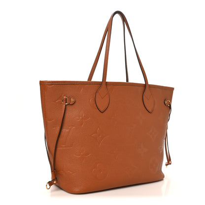 Louis Vuitton Empreinte Monogram Giant Neverfull MM Cognac 4 of 10