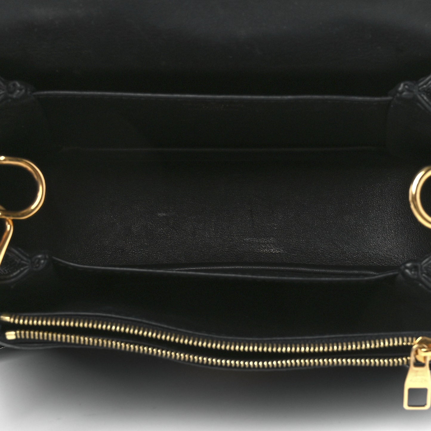 Grained Calfskin Vivienne NM Black