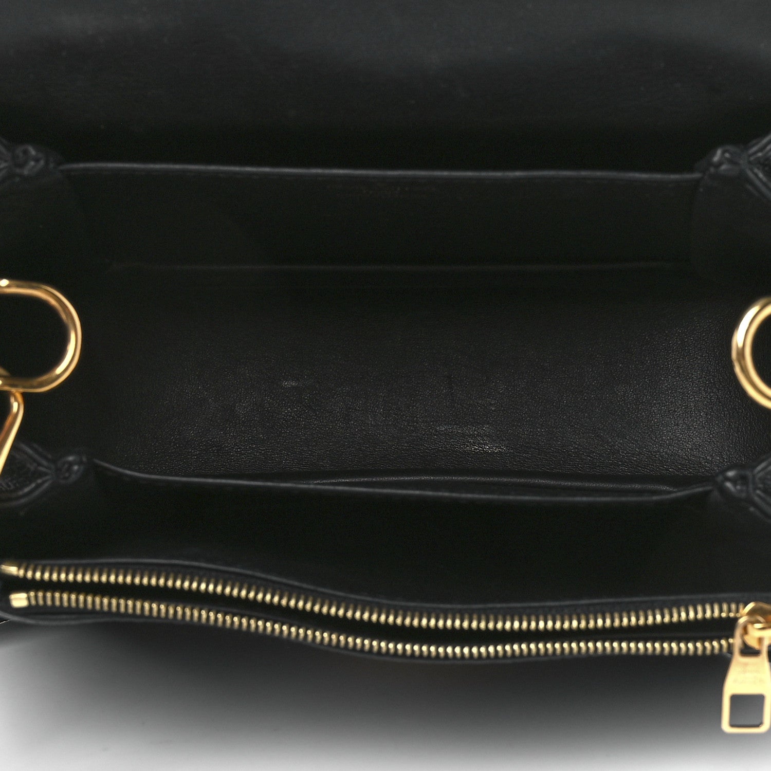 Louis Vuitton Grained Calfskin Vivienne NM Black 5 of 11