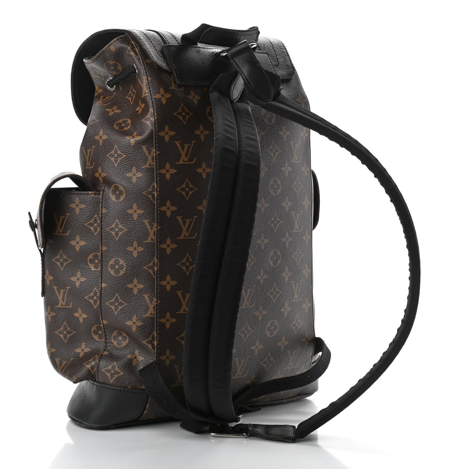 Louis Vuitton Monogram Macassar Christopher PM Backpack 3 of 15