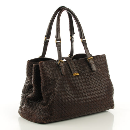 Bottega Veneta Nappa Intrecciato Medium Roma Tote Moro 3 of 8